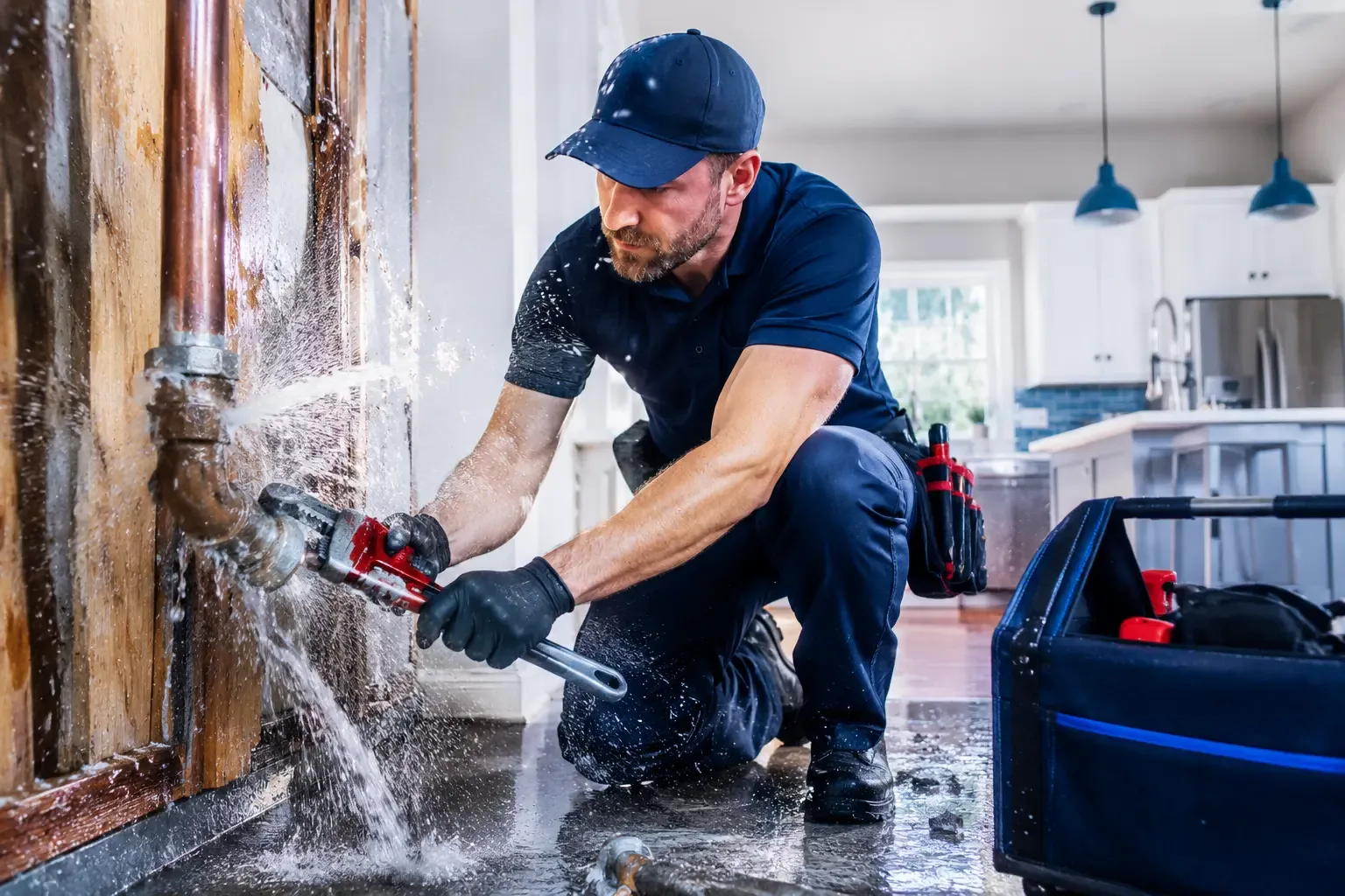 Local emergency pipe repair professionals in Cleo Springs, OK